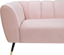 Beaumont Pink Velvet Sofa - Town Of Bargains Furniture - NY