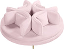 Circlet PInk Velvet Round Sofa Settee - Town Of Bargains Furniture - NY