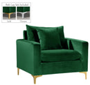 Naomi Green Velvet Chair