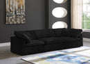 Cozy Black Velvet Cloud Modular Sofa - Town Of Bargains Furniture - NY