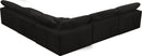 Cozy Black Velvet Cloud Modular Sectional - Town Of Bargains Furniture - NY