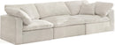 Cozy Cream Velvet Cloud Modular Sofa - Town Of Bargains Furniture - NY