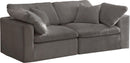 Cozy Grey Velvet Cloud Modular Sofa - Town Of Bargains Furniture - NY