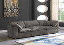 Cozy Grey Velvet Cloud Modular Sofa - Town Of Bargains Furniture - NY