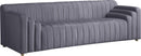 Naya Grey Velvet Sofa - Town Of Bargains Furniture - NY