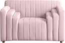 Naya Pink Velvet Chair - Town Of Bargains Furniture - NY