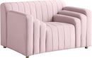 Naya Pink Velvet Chair - Town Of Bargains Furniture - NY