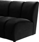 Infinity Black Velvet 10pc. Modular Sectional - Town Of Bargains Furniture - NY