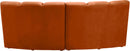 Infinity Cognac Velvet 2pc. Modular Sectional - Town Of Bargains Furniture - NY