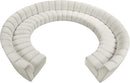 Infinity Cream Velvet 11pc. Modular Sectional - Town Of Bargains Furniture - NY