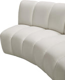 Infinity Cream Velvet 11pc. Modular Sectional - Town Of Bargains Furniture - NY