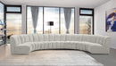 Infinity Cream Velvet 7pc. Modular Sectional - Town Of Bargains Furniture - NY