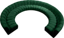 Infinity Green Velvet 10pc. Modular Sectional - Town Of Bargains Furniture - NY
