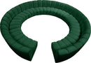 Infinity Green Velvet 12pc. Modular Sectional - Town Of Bargains Furniture - NY