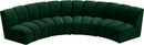 Infinity Green Velvet 4pc. Modular Sectional - Town Of Bargains Furniture - NY