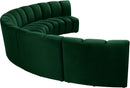 Infinity Green Velvet 5pc. Modular Sectional - Town Of Bargains Furniture - NY