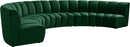 Infinity Green Velvet 6pc. Modular Sectional - Town Of Bargains Furniture - NY