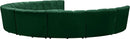 Infinity Green Velvet 9pc. Modular Sectional - Town Of Bargains Furniture - NY
