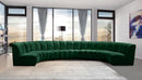 Infinity Green Velvet 7pc. Modular Sectional - Town Of Bargains Furniture - NY