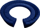 Infinity Navy Velvet 12pc. Modular Sectional - Town Of Bargains Furniture - NY