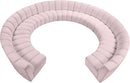 Infinity Pink Velvet 11pc. Modular Sectional - Town Of Bargains Furniture - NY