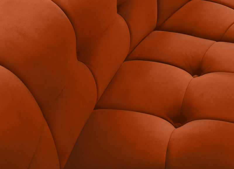 Limitless Cognac Velvet Modular Chair