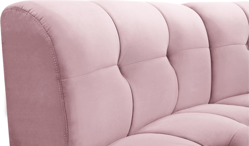 Limitless Pink Velvet 15pc. Modular Sectional - Town Of Bargains Furniture - NY