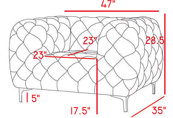 Mercer Grey Velvet Chair - Town Of Bargains Furniture - NY