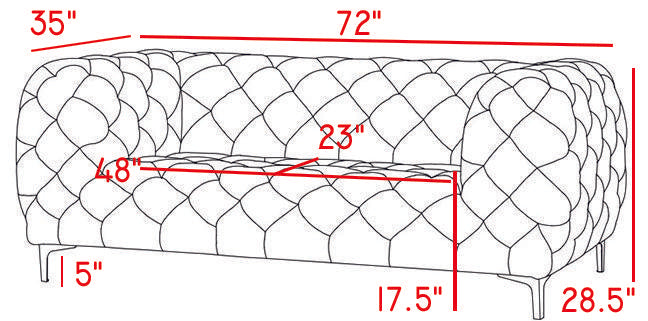 Mercer Grey Velvet Loveseat - Town Of Bargains Furniture - NY
