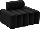 Melody Black Velvet Chair - Town Of Bargains Furniture - NY