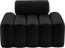 Melody Black Velvet Chair - Town Of Bargains Furniture - NY