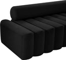 Melody Black Velvet Chair - Town Of Bargains Furniture - NY