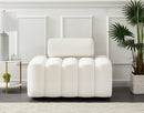Melody Cream Velvet Chair - Town Of Bargains Furniture - NY