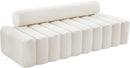 Melody Cream Velvet Sofa - Town Of Bargains Furniture - NY