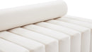 Melody Cream Velvet Loveseat - Town Of Bargains Furniture - NY