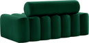 Melody Green Velvet Loveseat - Town Of Bargains Furniture - NY