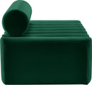 Melody Green Velvet Loveseat - Town Of Bargains Furniture - NY