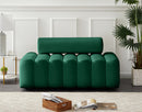 Melody Green Velvet Loveseat - Town Of Bargains Furniture - NY
