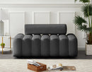 Melody Grey Velvet Loveseat - Town Of Bargains Furniture - NY