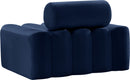 Melody Navy Velvet Chair - Town Of Bargains Furniture - NY