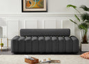 Melody Grey Velvet Sofa - Town Of Bargains Furniture - NY