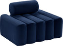 Melody Navy Velvet Chair - Town Of Bargains Furniture - NY