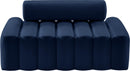 Melody Navy Velvet Loveseat - Town Of Bargains Furniture - NY