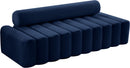 Melody Navy Velvet Sofa - Town Of Bargains Furniture - NY