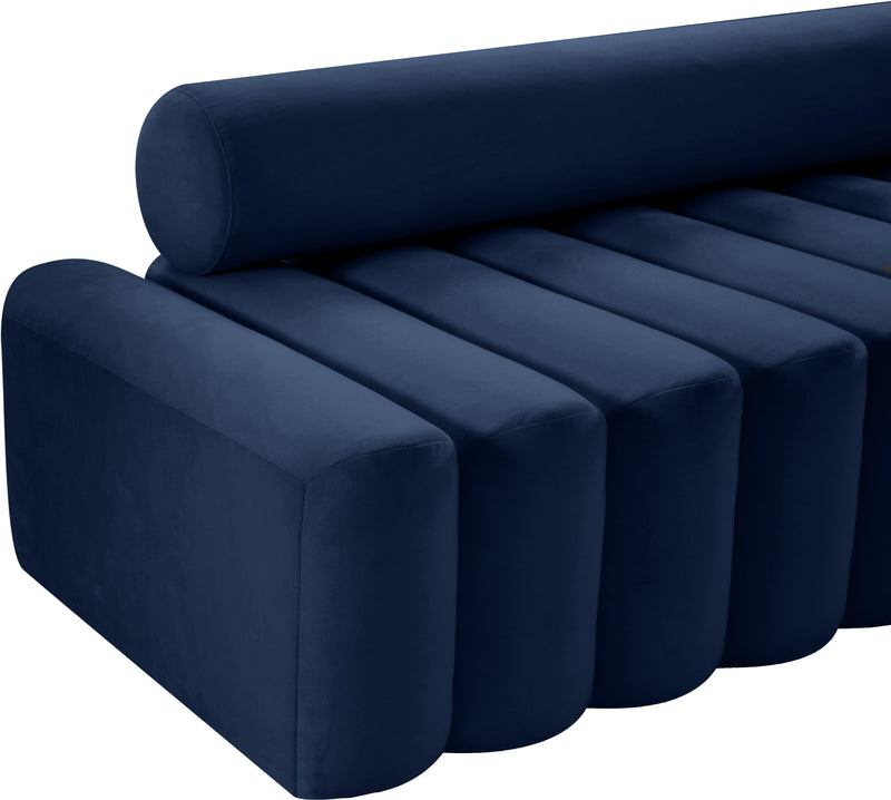 Melody Navy Velvet Sofa