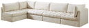 Jacob Cream Velvet Modular Sectional - Town Of Bargains Furniture - NY