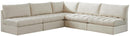 Jacob Cream Velvet Modular Sectional - Town Of Bargains Furniture - NY