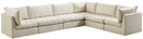 Jacob Cream Velvet Modular Sectional - Town Of Bargains Furniture - NY