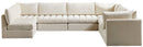 Jacob Cream Velvet Modular Sectional - Town Of Bargains Furniture - NY