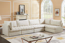 Jacob Cream Velvet Modular Sectional - Town Of Bargains Furniture - NY